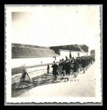 Photo WWII, 8th/Rgt.  Gen. Göring , Romania, Romanians marching...., 1941,...