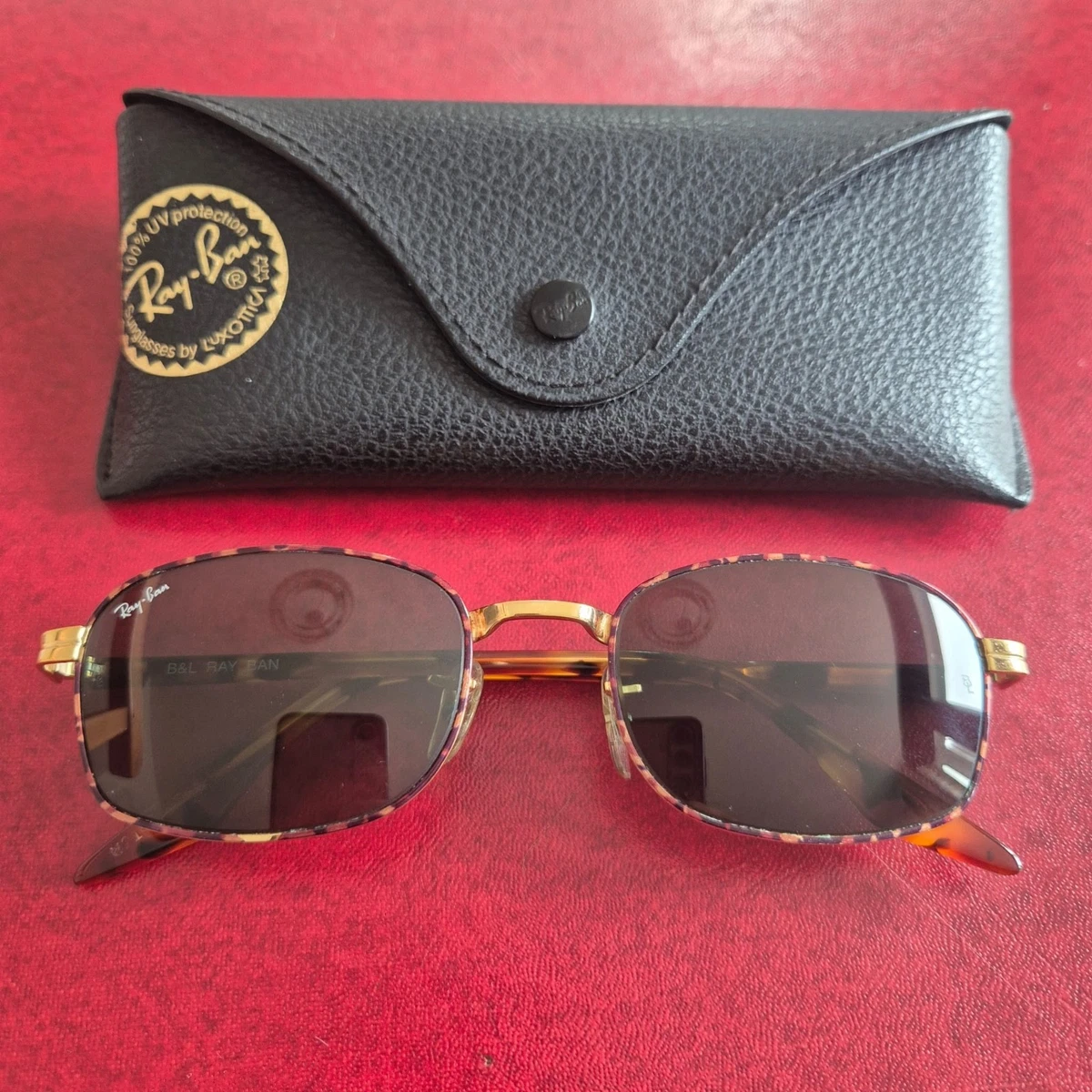 Ray-Ban Rectangular Original Vintage Sunglasses for sale | eBay UK
