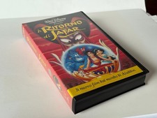 VHS VS 4532  IL RITORNO DI JAFAR-DISNEY VIDEOCASSETTA VINTAGE ORIGINALE ALADDIN
