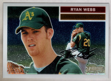 Ryan Webb 2005 Topps Heritage Chrome /1956