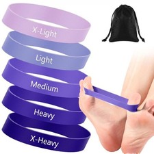 5pcs Foot Care Toe Bands Hallux Valgus Alignment Toe Straightener Yoga Exercise-