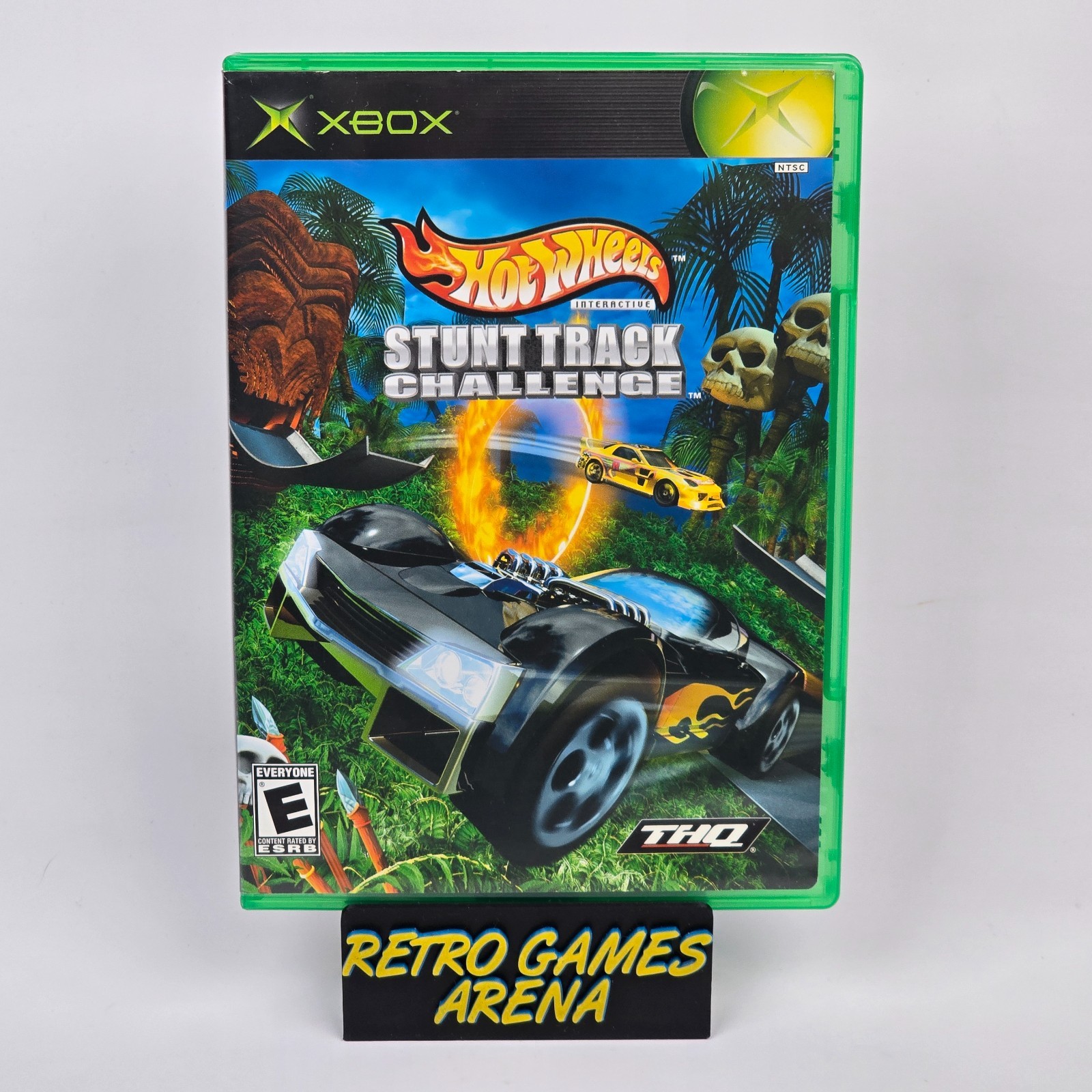 Estuche y disco Hot Wheels: Stunt Track Challenge (Xbox original)
