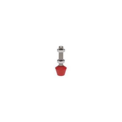 DE-STA-CO 202208-M Flat Tip Spindle,M6X1.00,0.47,1.73 3CWZ6