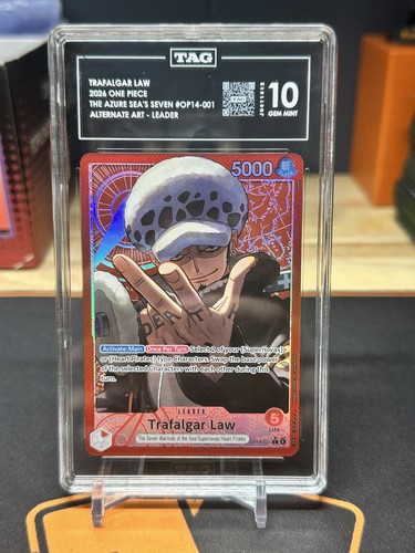Trafalgar Law (Alternate Art) graded TAG 10 for sale on eBay