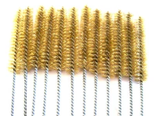6 GOLIATH INDUSTRIAL 16" BRASS WIRE TUBE CLEANING BRUSH 5/8" TB58B BRUSHES GUN