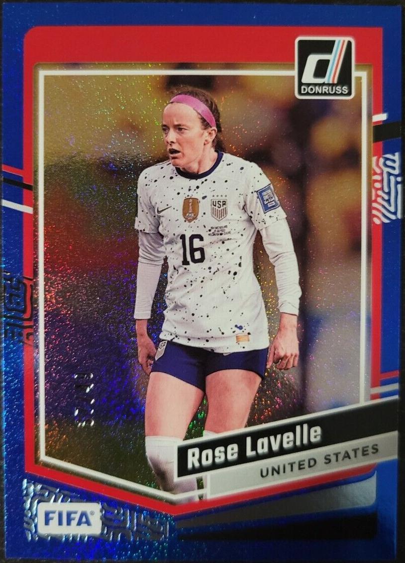 2023-24 Panini Donruss Fifa - Rose Lavelle #65 Blue /49 for sale online ...