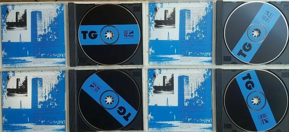 THROBBING GRISTLE TG Box 1 Grey Area 4CD Boxset Genesis P. Orridge
