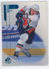 1998-99 SP Authentic Islanders Hockey Card #53 Bryan Berard