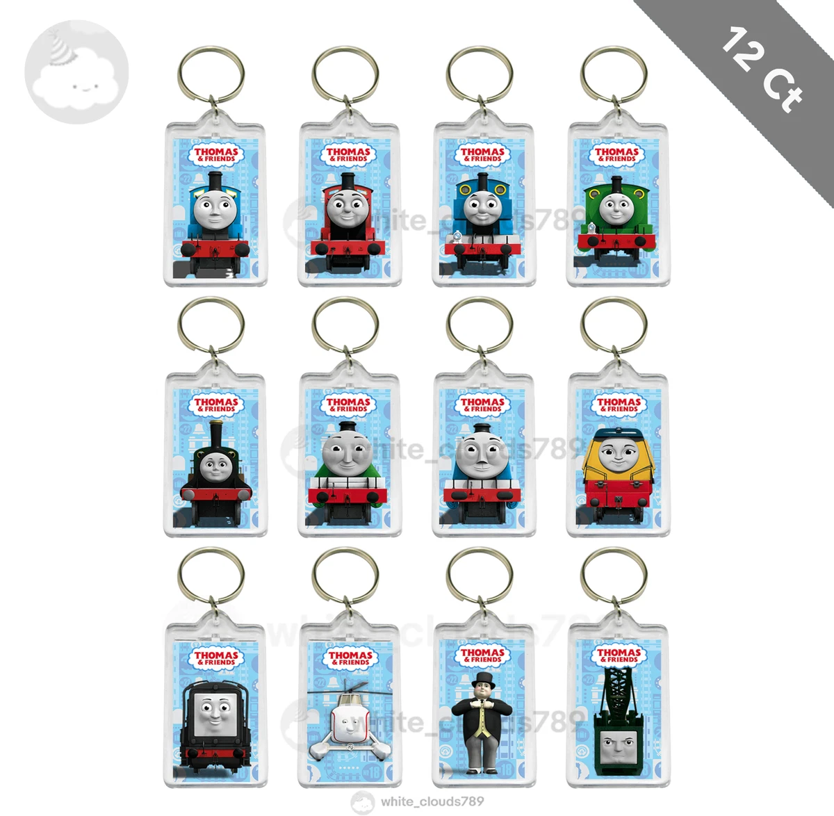 180 Pieces Acrylic Keychain Making Kit Clear Acrylic Keychain