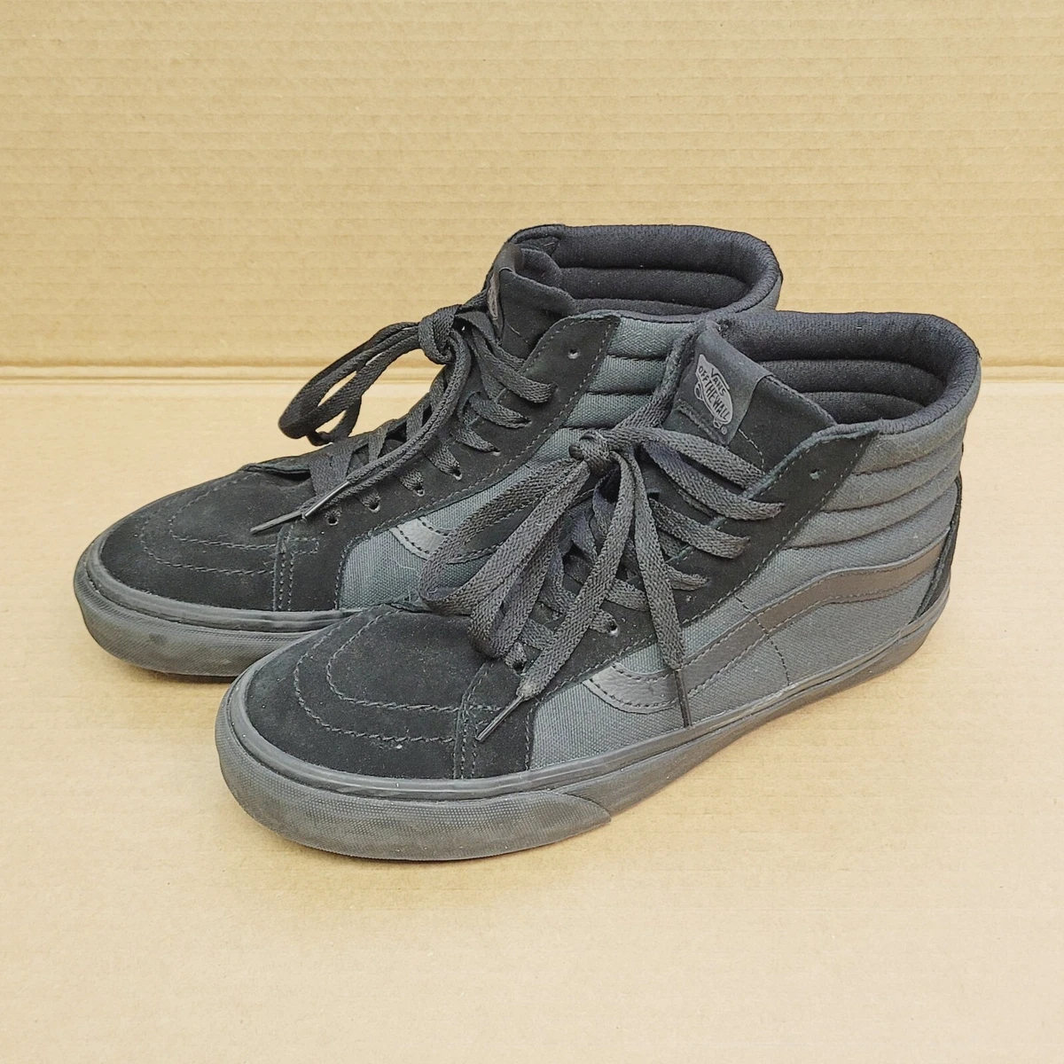 Storen pols Nieuwjaar Vans Vanguard SK8 Hi Shoes Gray Black High Top Skateboarding Sneaker Womens  11 | eBay