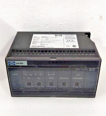 DEIF FAS-113DG SYNCHRONISATION AND CIRCUIT BREAKER CLOSING 440V AC 24V DC