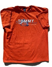 Vintage 90s 1999 Tommy Jeans Hilfiger T-Shirt-double sided Large/XL