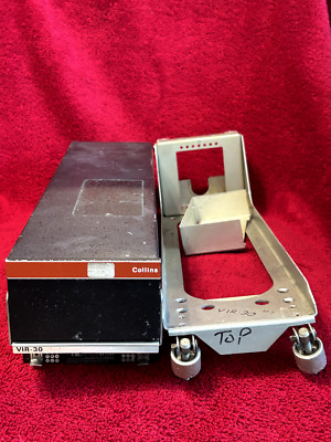 COLLINS VIR 30A VOR/LOC/GS/MARKER BEACON RECEIVER P/N 622-0876-001 WITH TRAY