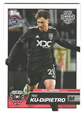2023 Topps Flagship MLS Soccer D.C: United Ted Ku-DiPietro