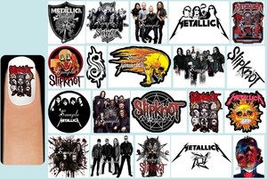 60x Metallica Slipknot Nail Art Decals Free Gems Heavy Metal Band Tour Music Ebay details about 60x metallica slipknot nail art decals free gems heavy metal band tour music