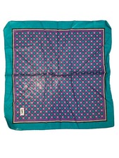 YVES SAINT LAURENT FOULARD DONNA WOMAN SCARF VINTAGE JHF2722