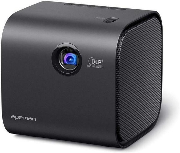 APEMAN M7 Mini Portable DLP Projector for Home Theater Black for sale