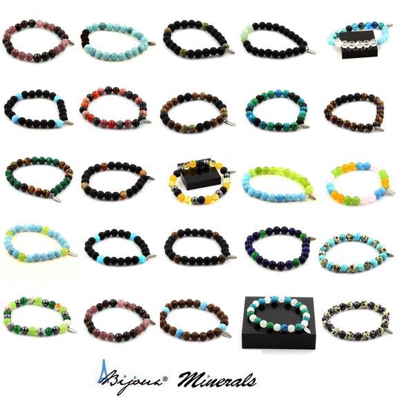 Ambre véritable de la Baltique bracelet perles de luxe et hématite véritable de 8mm - 4