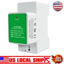 AC70V-260V 100A 1 Phase Din Rail WIFI Electric Power Meter Energy Wattmeter US