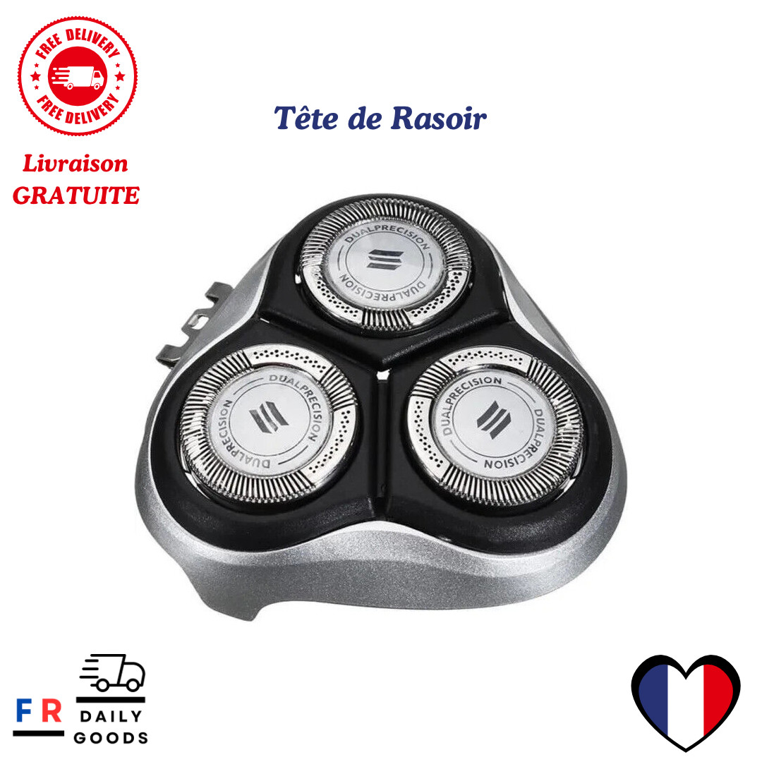 Tête de rasoir HQ8 pour rasoirs Philips PT715 et PT720 en pack de 3 pièces