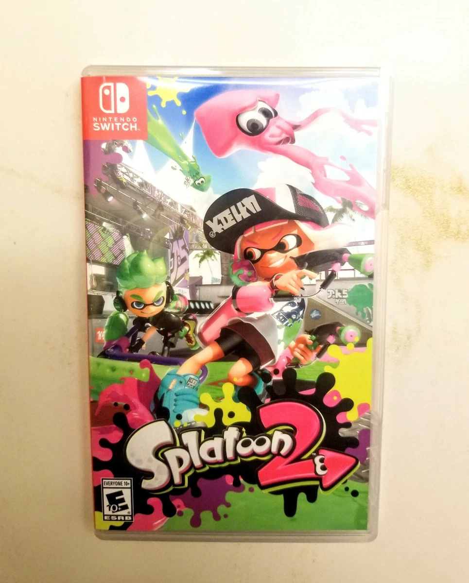 Splatoon 2 Original Replacement Case Authentic Nintendo Switch