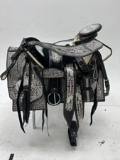 KingSaddle Mexican Leather Horse Saddle/ Silla De Montar Estilo Charro