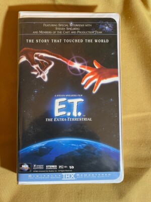 E.T. The Extra-Terrestrial (VHS)  - Steven Spielberg Classic Movie *