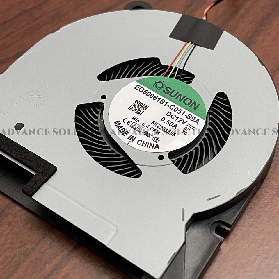 New Dell G7 17 7700 CPU Cooling Fan 2020 WMJ4N 0WMJ4N P2 DC 12V EG50061S1-C051 - Image 4 of 4