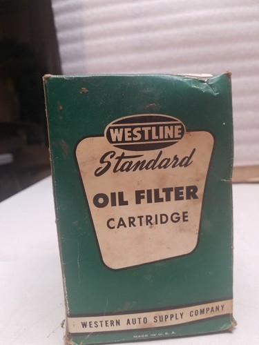 Vintage Western Standard Oil Filter Cartridge R-5908 (V) - Picture 5 of 9