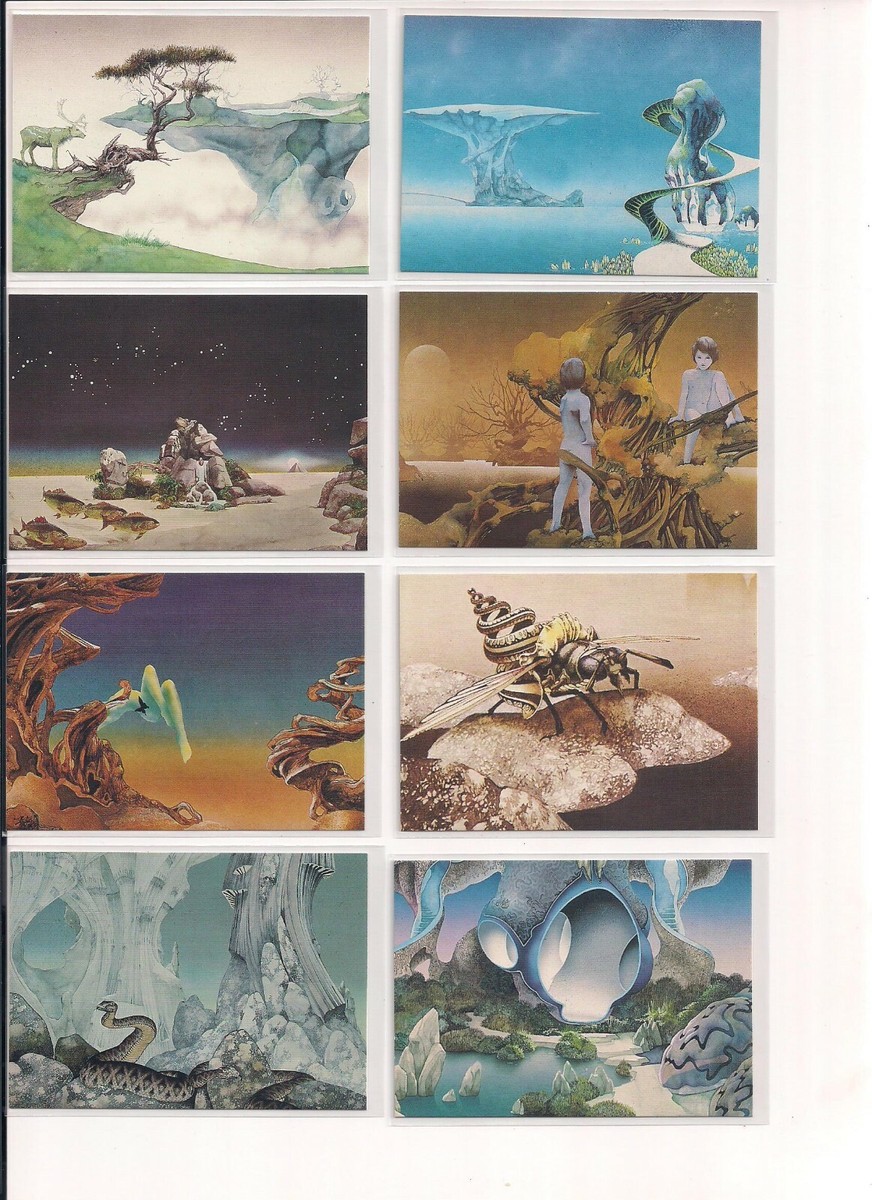 Roger Dean Fantasy Art Trading Cards (1993) / Singles / Choose