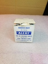 Vtg ALERT Toilet Tank Ball 7517-01 Box NOS