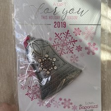 Christmas Ornament Paparazzi Bell 2019 Brand New