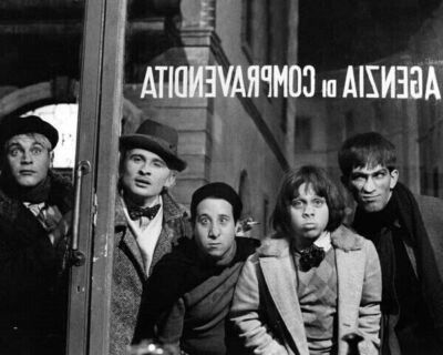 Amarcord 1973 Federico Fellini classic cast line-up 11x17 inch poster