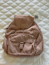 Mochila Kipling KI9210 Queenie Rosa Brillante Nueva con Etiquetas