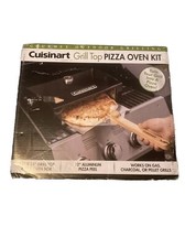 Cuisinart Kit Forno Pizza 16” X 14” Grill Top con Sbuccia Pizza in Alluminio 12”