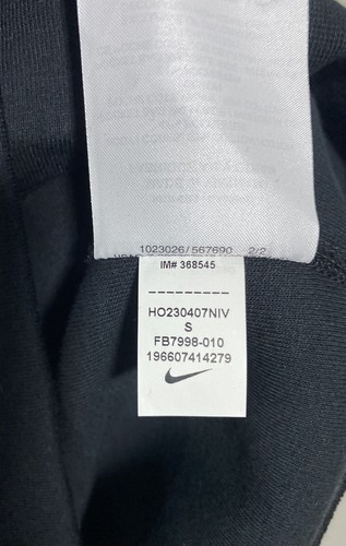 NIKE Sportswear Tech Fleece Half-Zip Sweatshirt Black FB7998-010 Small - Picture 7 of 7