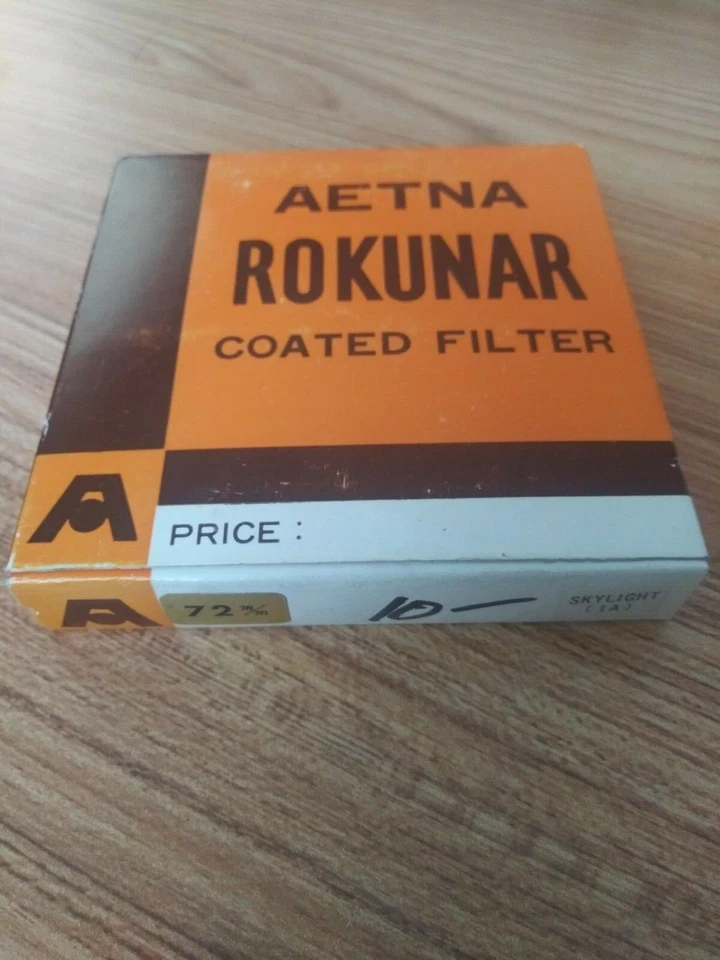 Aetna Rokunar Coared Filter 72mm - Image 2 of 4