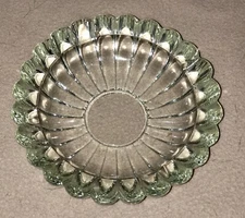 Vintage Molded Glass Ashtray