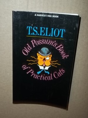 Old Possum's Book Of Practical Cats by t s eliot Harvest /HBJ Book 1967