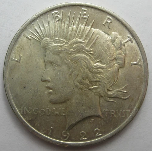 1922 Silver Peace Dollar -UNC- (#314e)