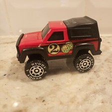 1984 Red BUDDY L TRUCK with camper 2 dice ab