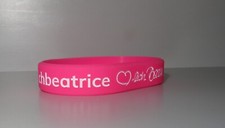 Original BEATRICE EGLI Armband / Silikonarmband pink #BBBBB#herzlichbeatrice NEU