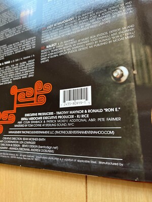 Dwele / Subject 2003 US Original LP Vinyl Virgin Records Neo Soul