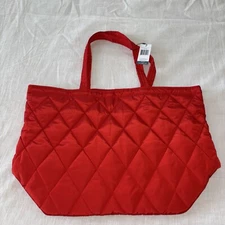 Vera Bradley Essential Grand Tote Ultralight Goji Berry Red