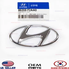 Genuine OEM Front Grille Emblem Logo Nameplate 2019-2020 Hyundai Elantra Sedan