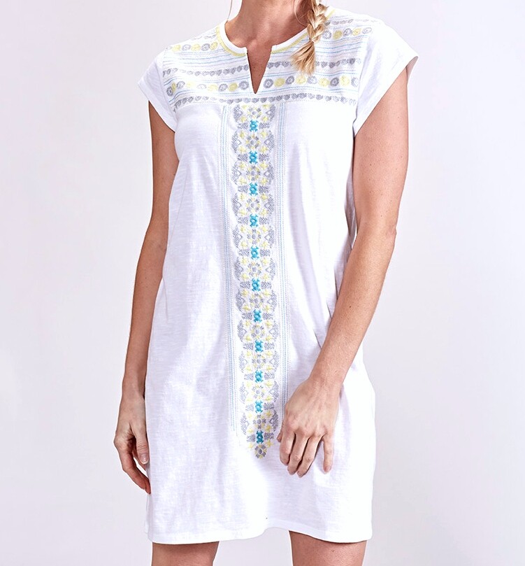 beach jersey dress Knotted Jersey Dress  Pearl Swimwear by Heather Fish