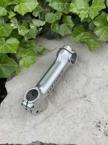 Vintage 1” Threadless Stem - Silver Concept Aluminum - 2 Bolt Front Load - Picture 5 of 5