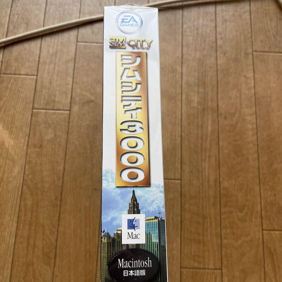 新品未開封 Mac専用PCゲーム シムシティ3000 RV Macintosh版