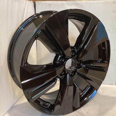 Nissan Rogue 19 Inch Black Glossy OEM Wheel Rim 2021 To 2024