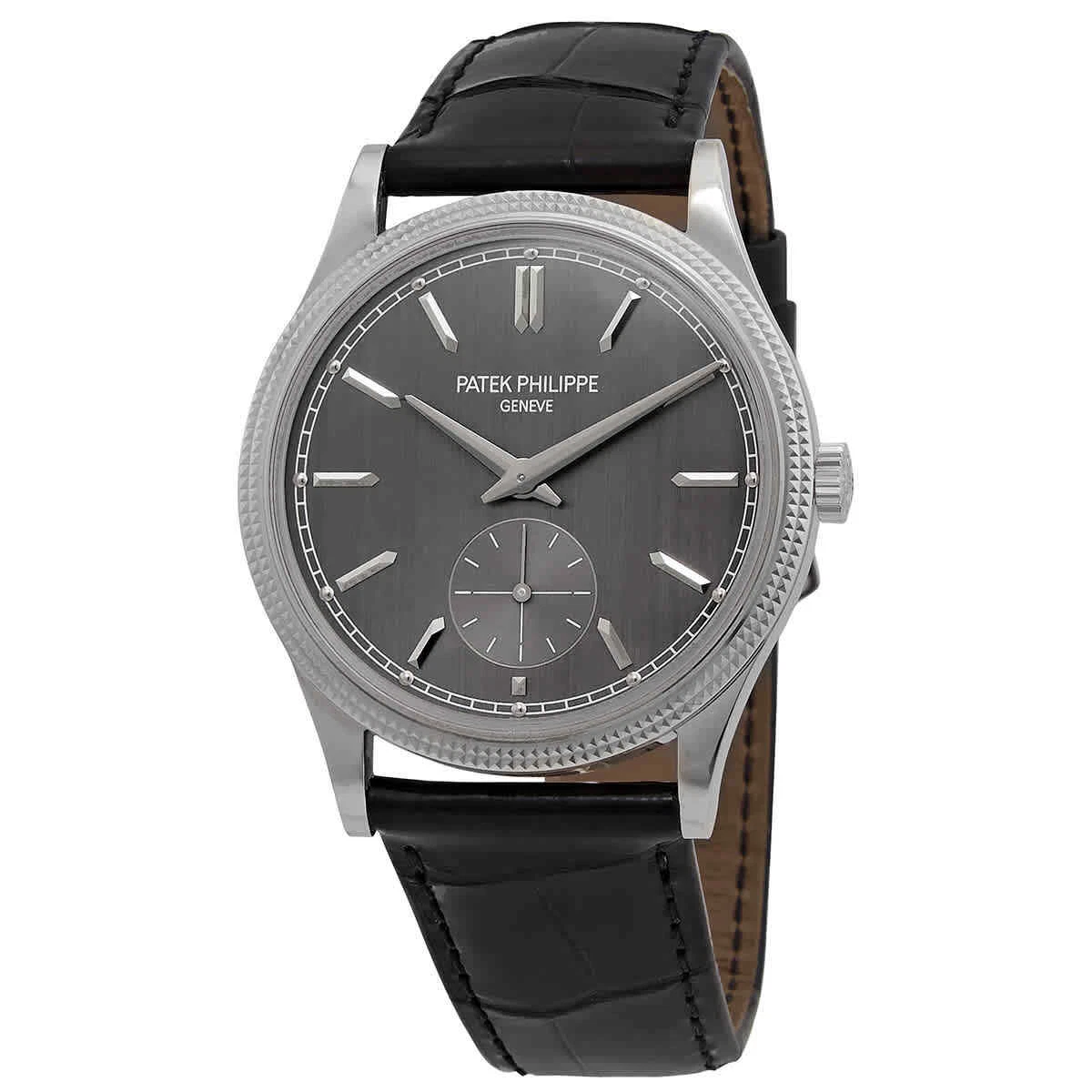Patek Philippe Calatrava Hand Wind Grey Dial Men s Watch 6119G 001